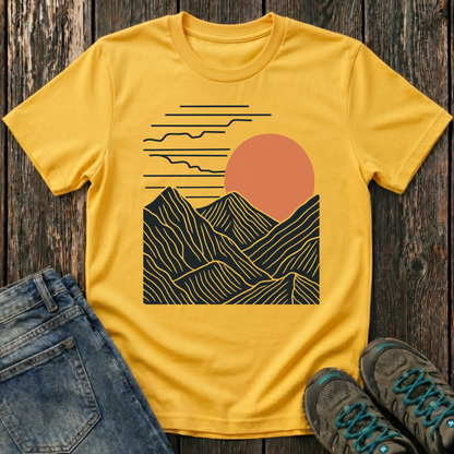 Children’s Mountains at Sunset T-shirt