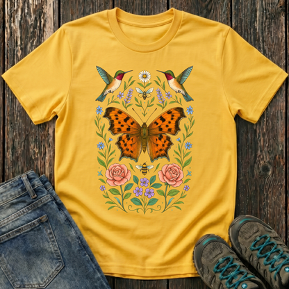 Children's Butterfly And Friends T-shirt