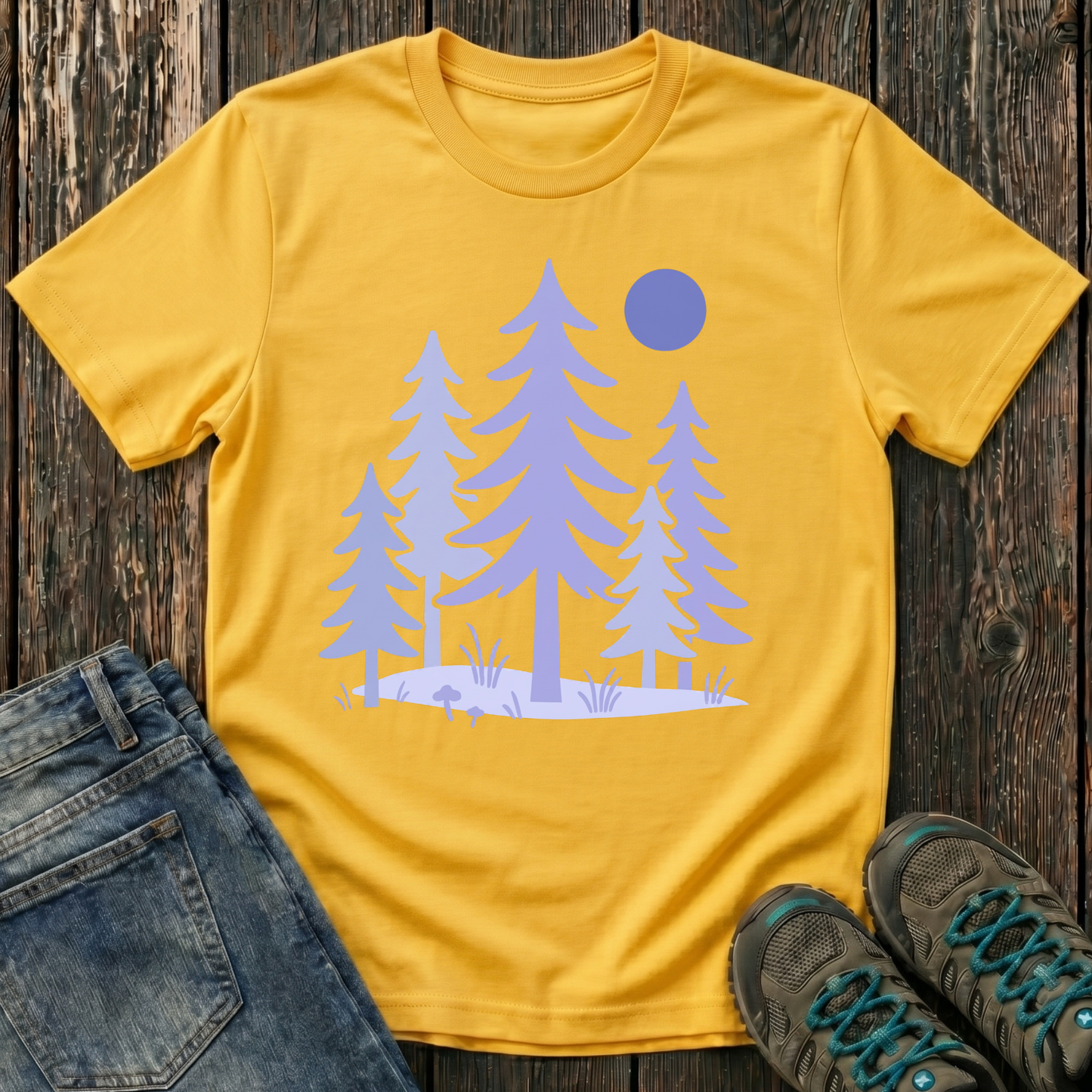 Children’s Serene Purple Forest T-shirt