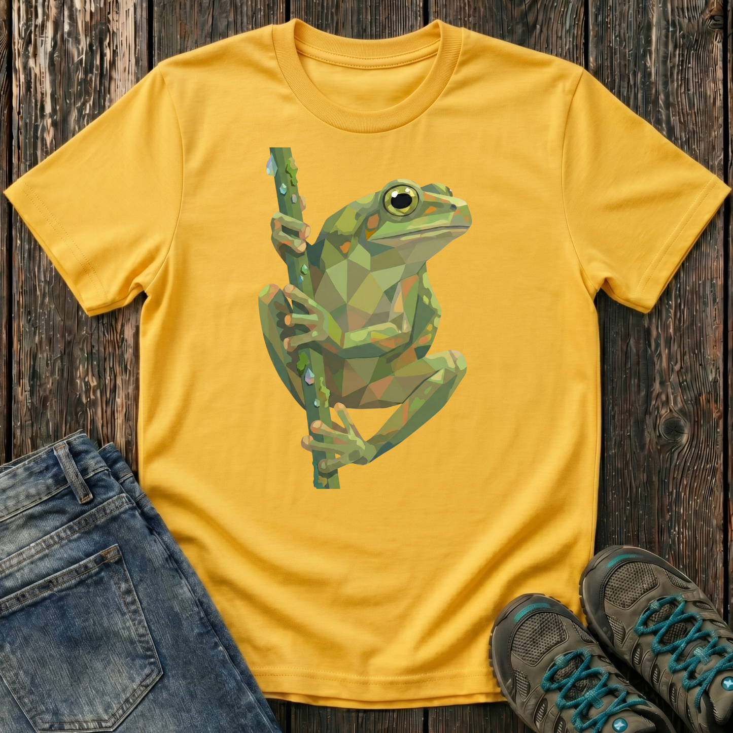 Children's Shapes of a Tree Frog T-shirt