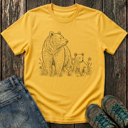 Children's Mama And Cub Playtime T-shirt