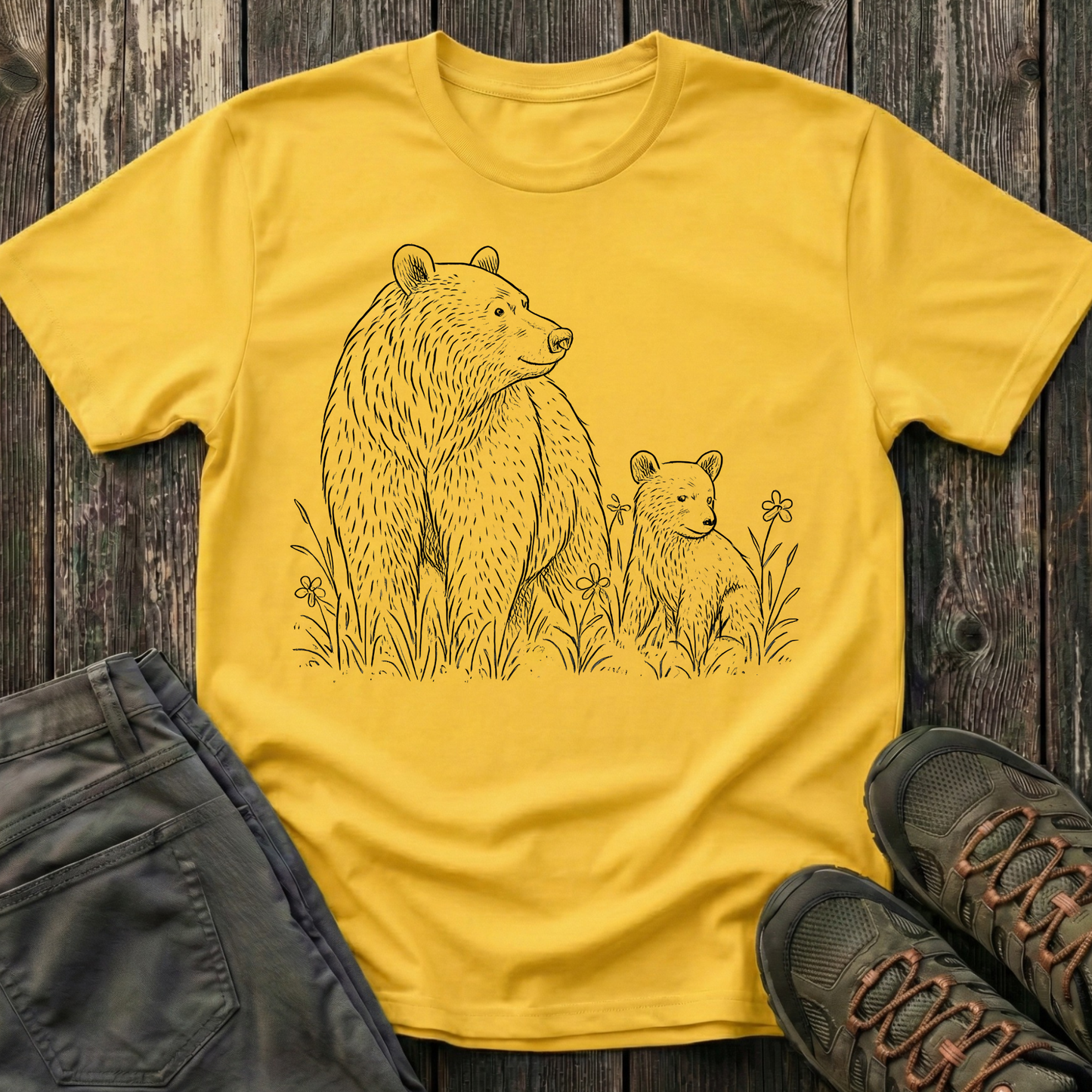 Mama and Cub Playtime T-shirt