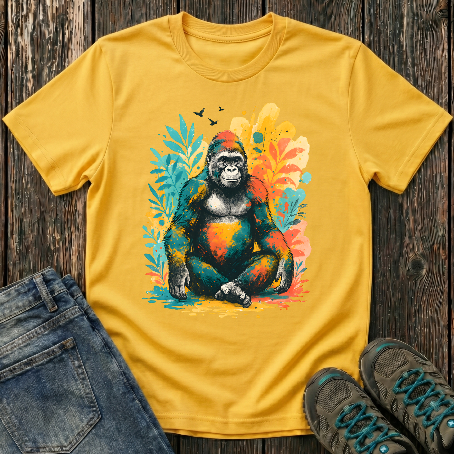 Children's Glowing Gorilla T-shirt