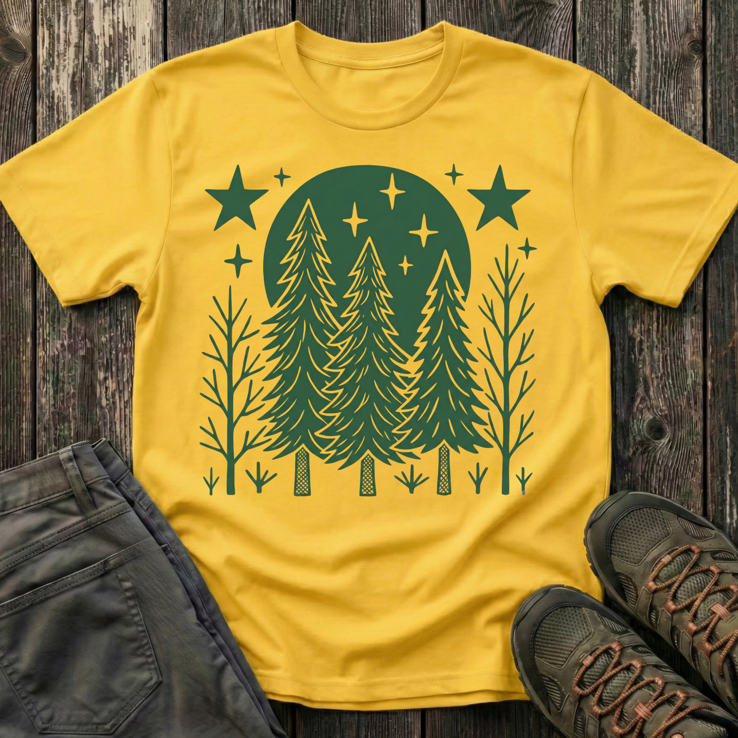 Mystic Forest Night T-shirt