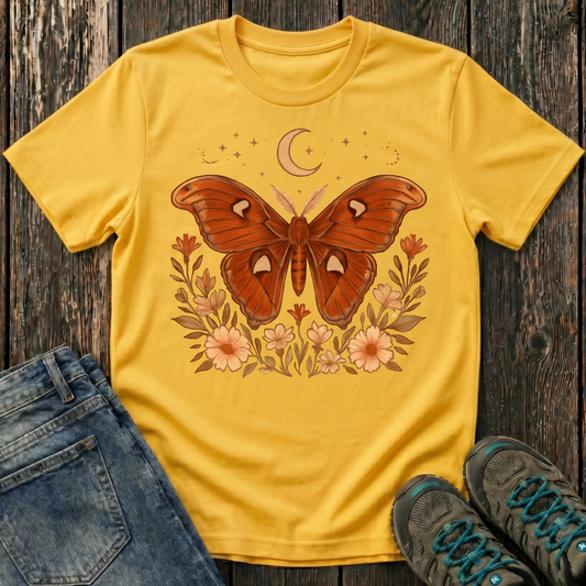 Children's Atlas Moth Moon Bathing T-shirt