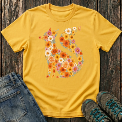 Children's Blooming Fox T-shirt