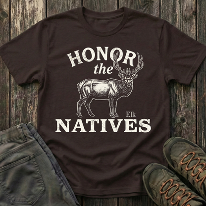 Honor The Natives Elk T-shirt