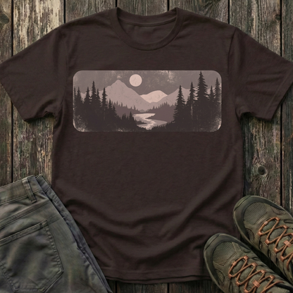 Vintage Moonlit Valley T-shirt