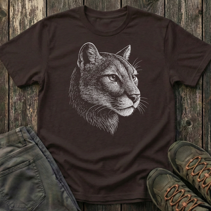 Mountain Lion Portrait T-shirt