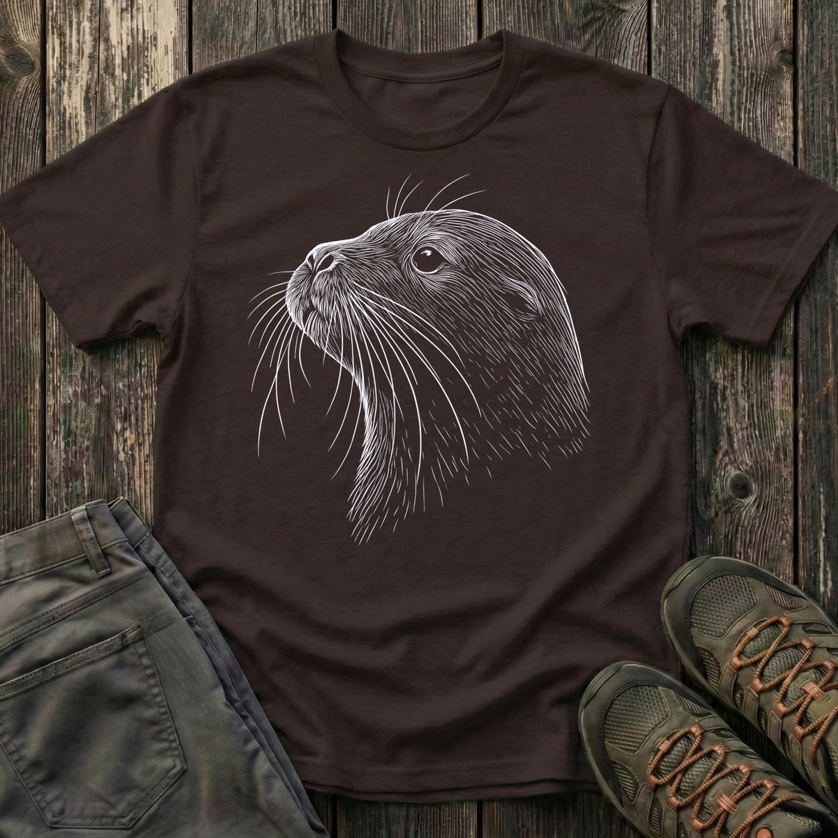 Sea Lion Portrait T-shirt