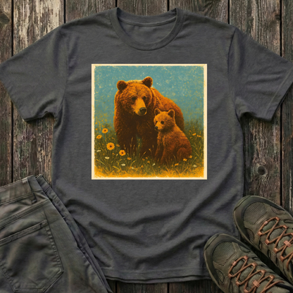 Mama And Cub Prairie Time T-shirt