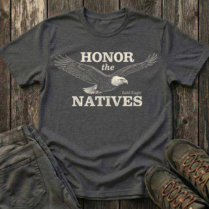 Honor The Natives Bald Eagle T-shirt