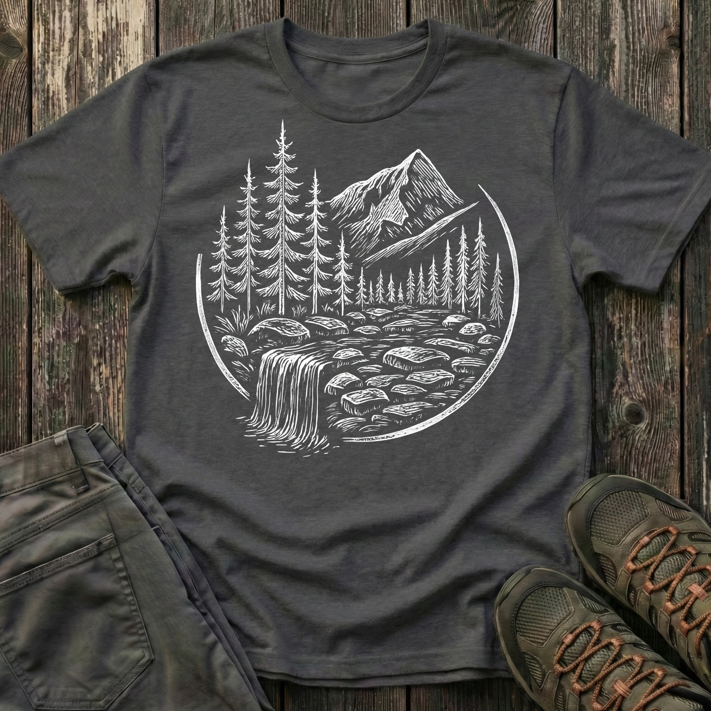 Whitescale River Escape T-shirt