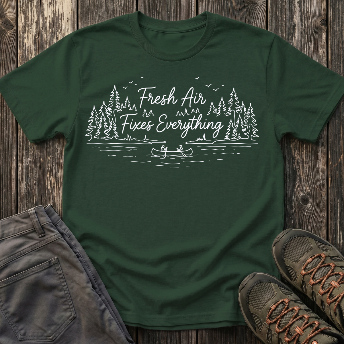 Fresh Air Fixes Everything T-shirt