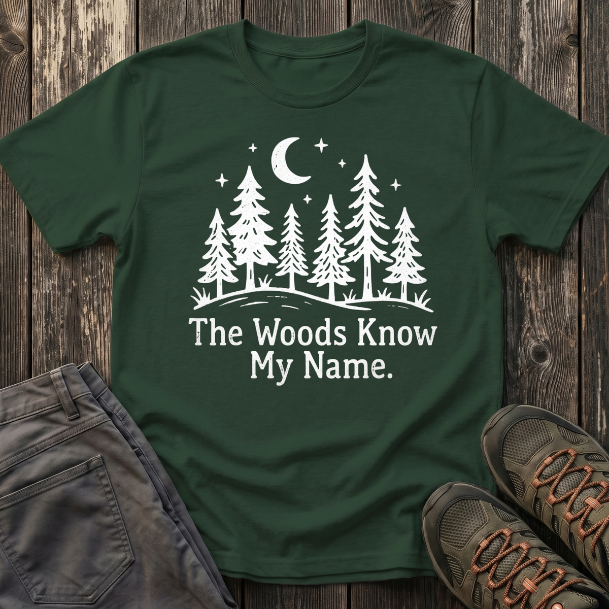 The Woods Know My Name T-shirt