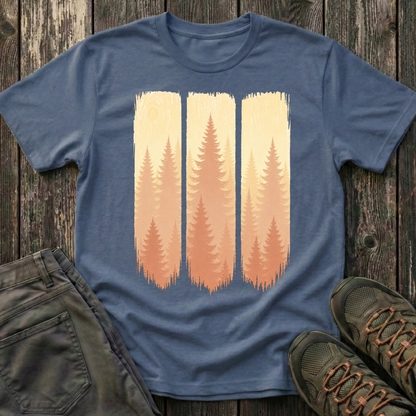 Sunset Brushstrokes T-shirt