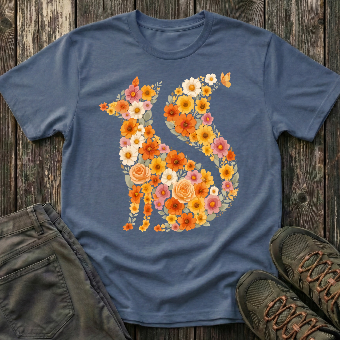 Blooming Fox T-shirt
