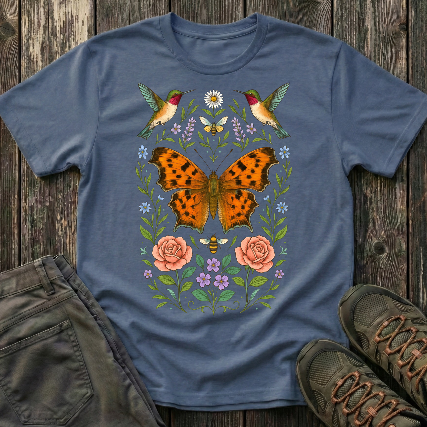Butterfly and Friends T-shirt