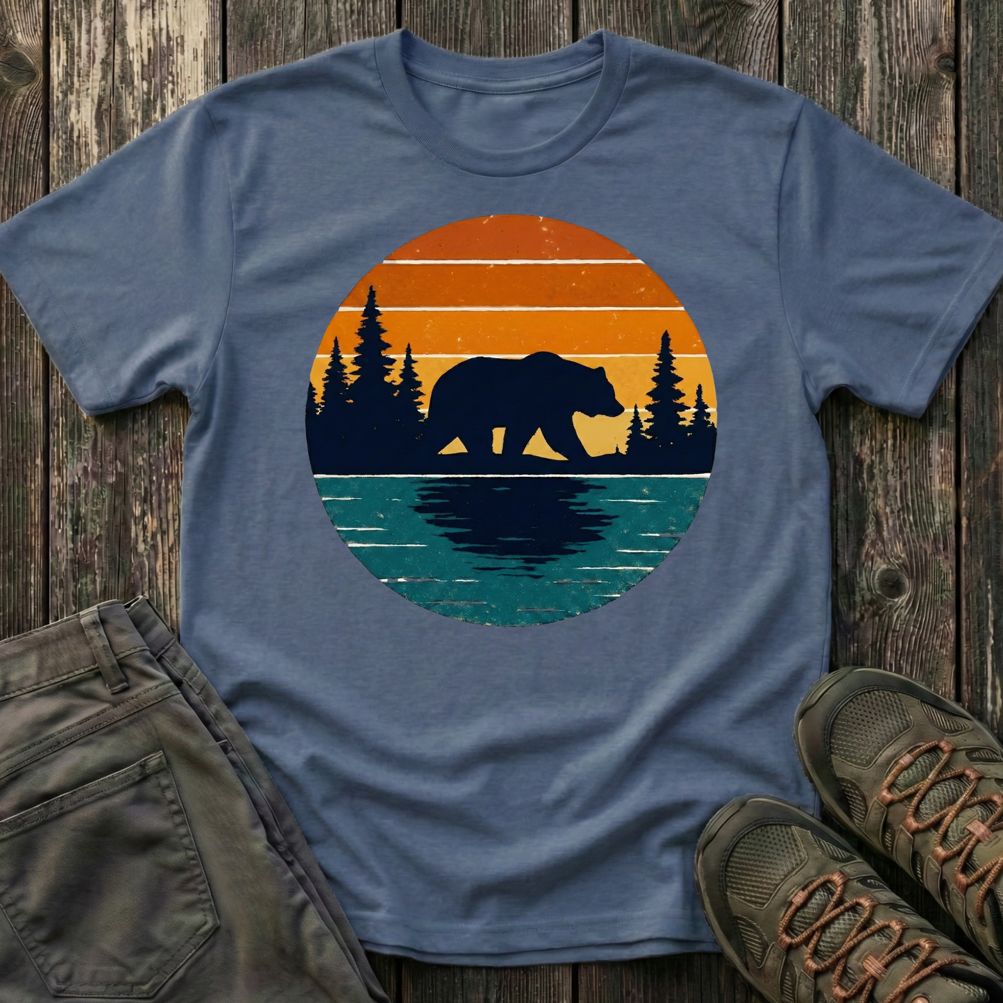 Golden Hour Bear T-shirt