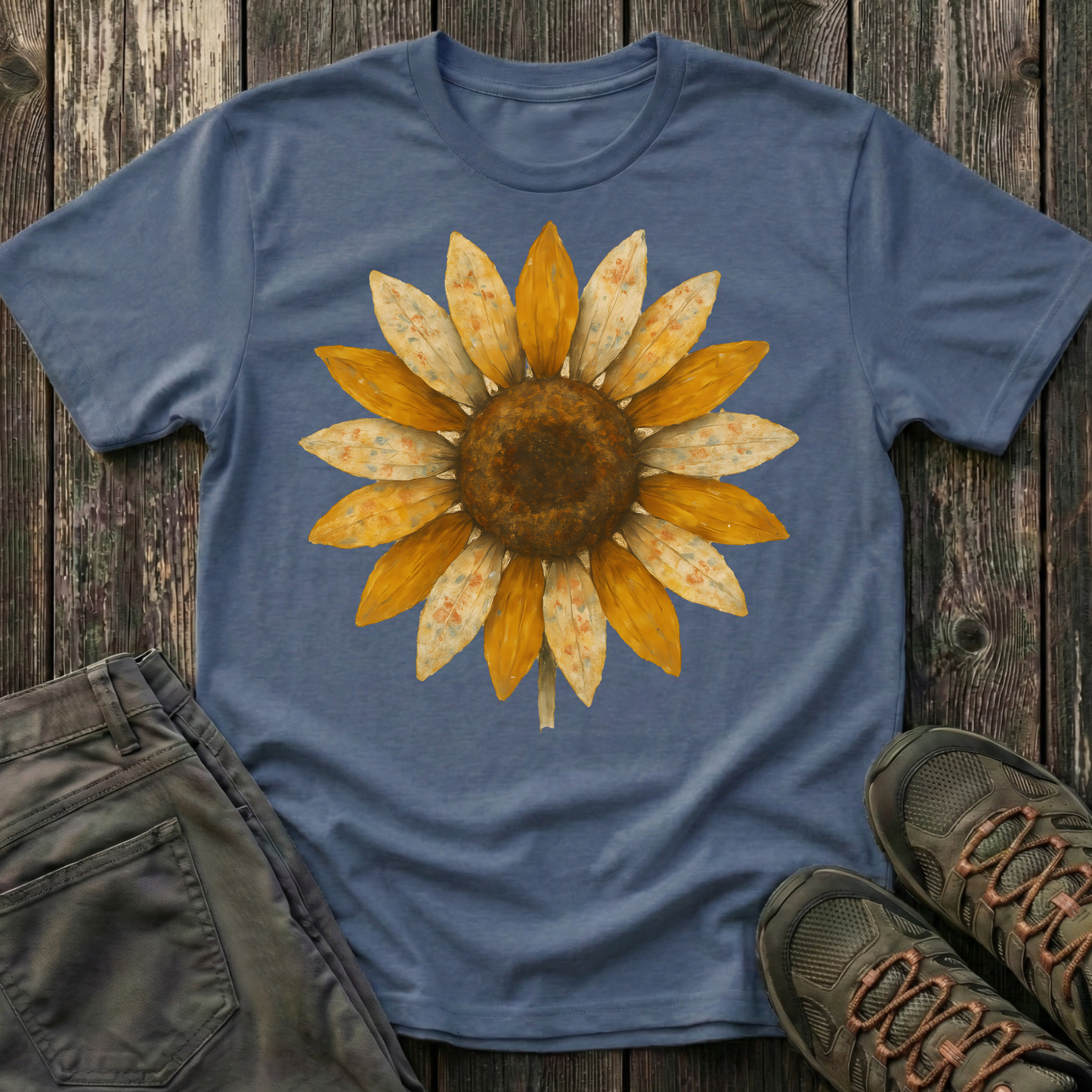 Sunflower Oil Print T-shirt