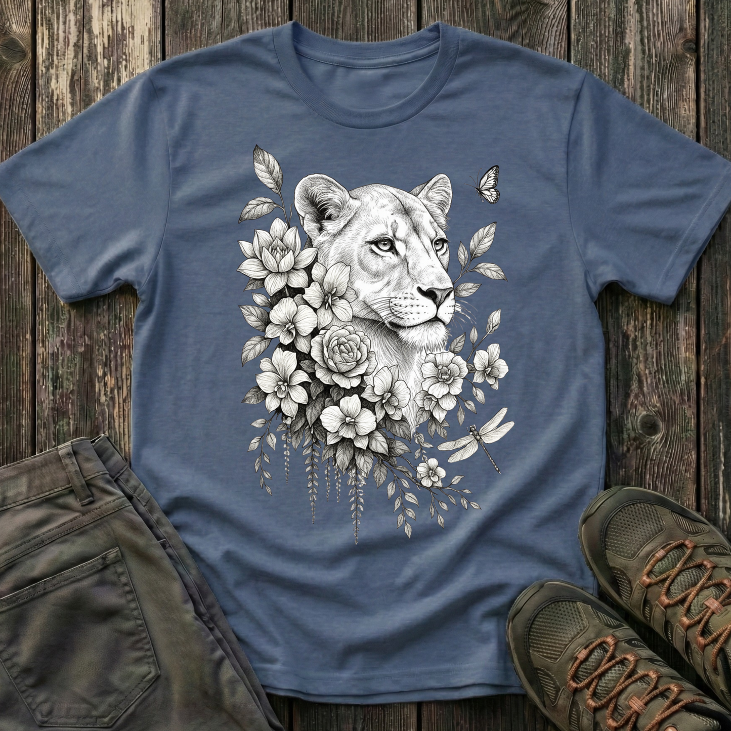 Lioness Portrait T-shirt