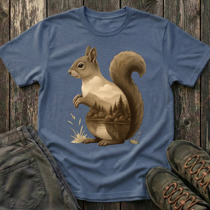 Squirrel Inner Landscape T-shirt