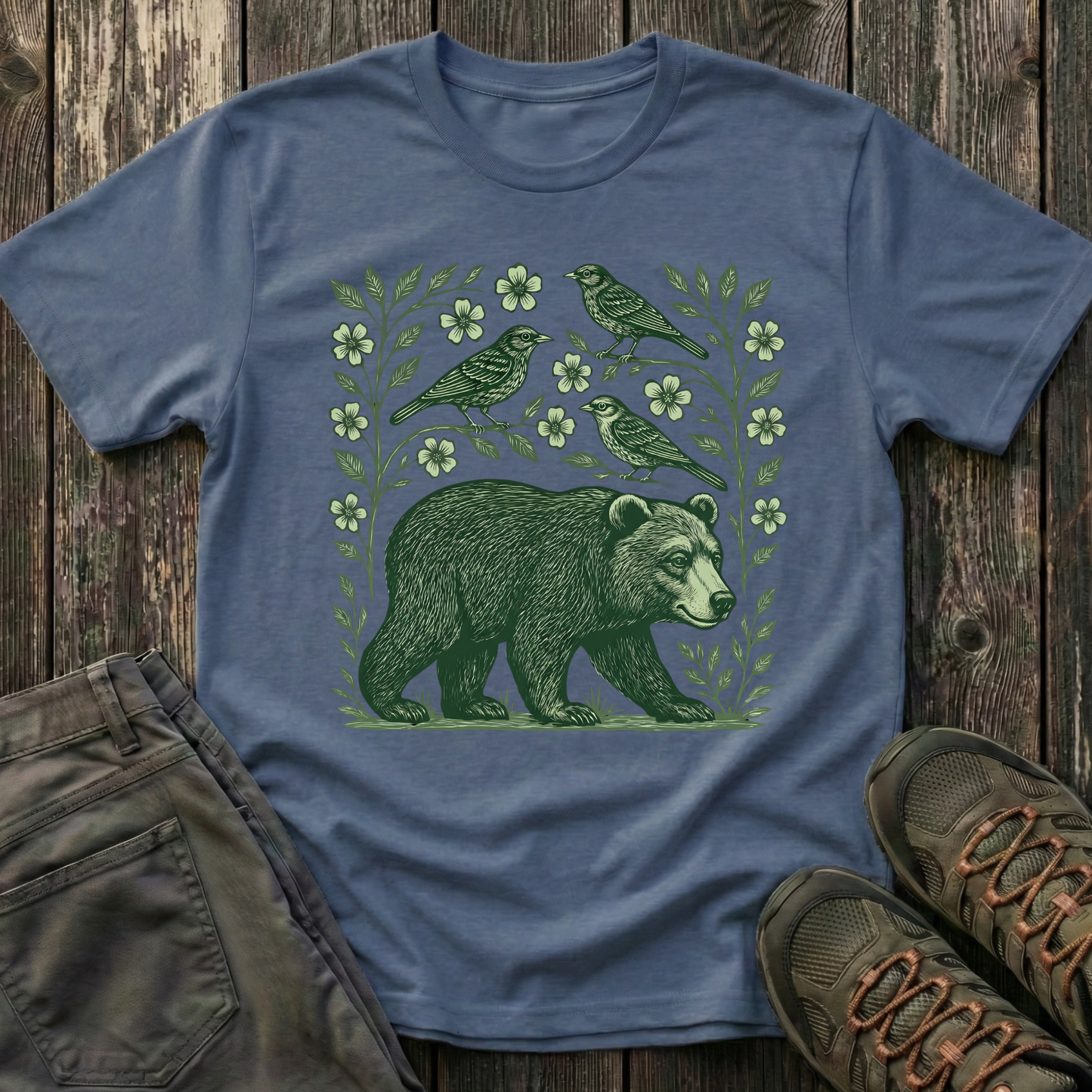 Forest Bear and Friends T-shirt