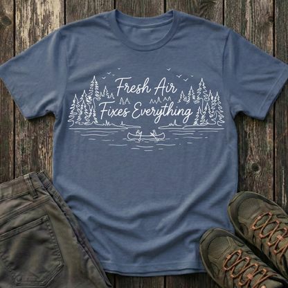 Fresh Air Fixes Everything T-shirt