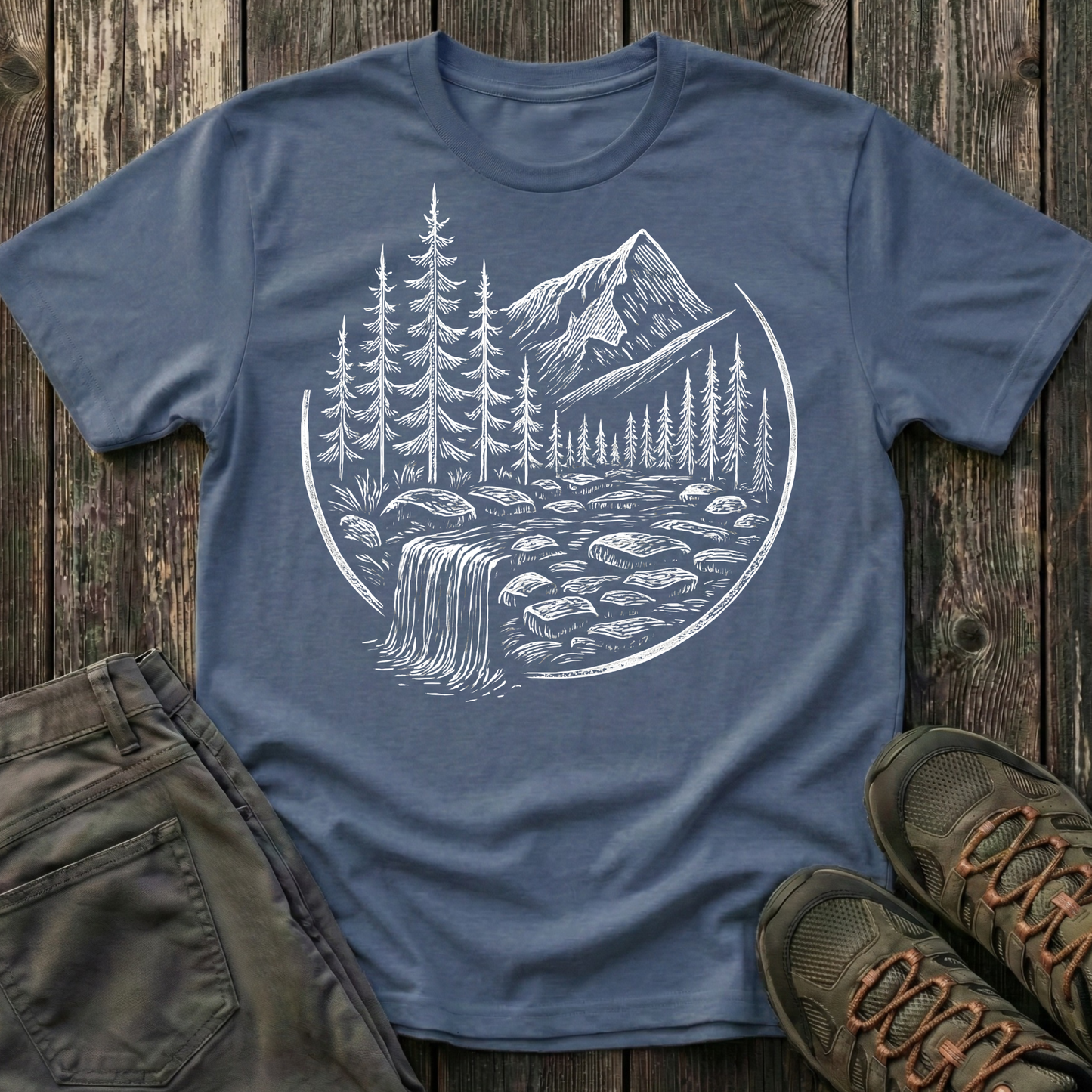 Whitescale River Escape T-shirt