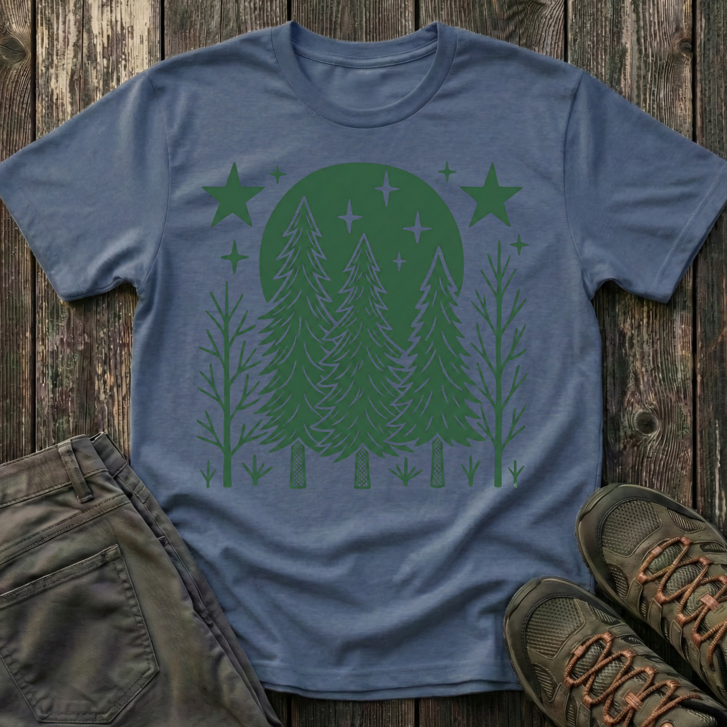 Mystic Forest Night T-shirt