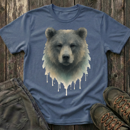 Watercolor Bear Portrait T-shirt