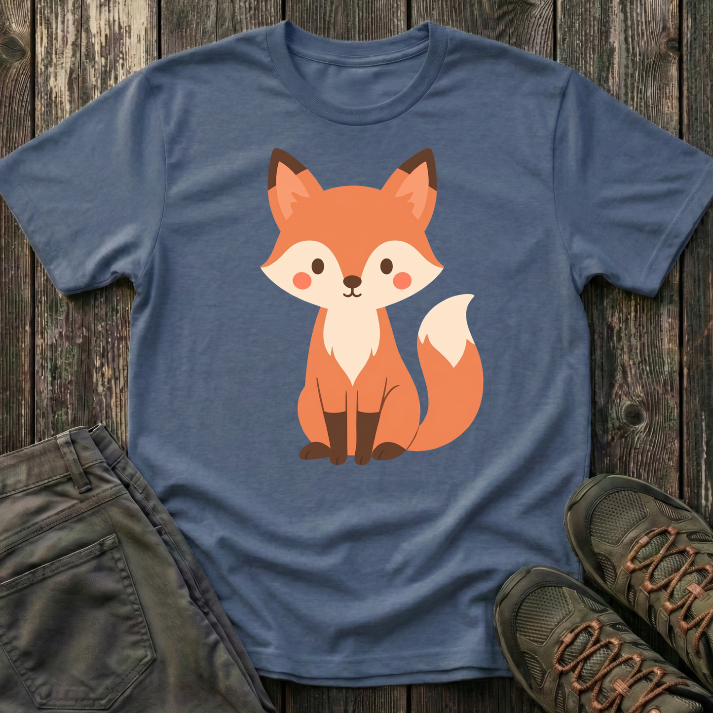 Happy Little Fox T-shirt