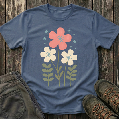 Stars And Flowers T-shirt