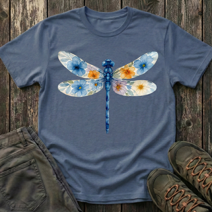 Dragonfly of Flowers T-shirt