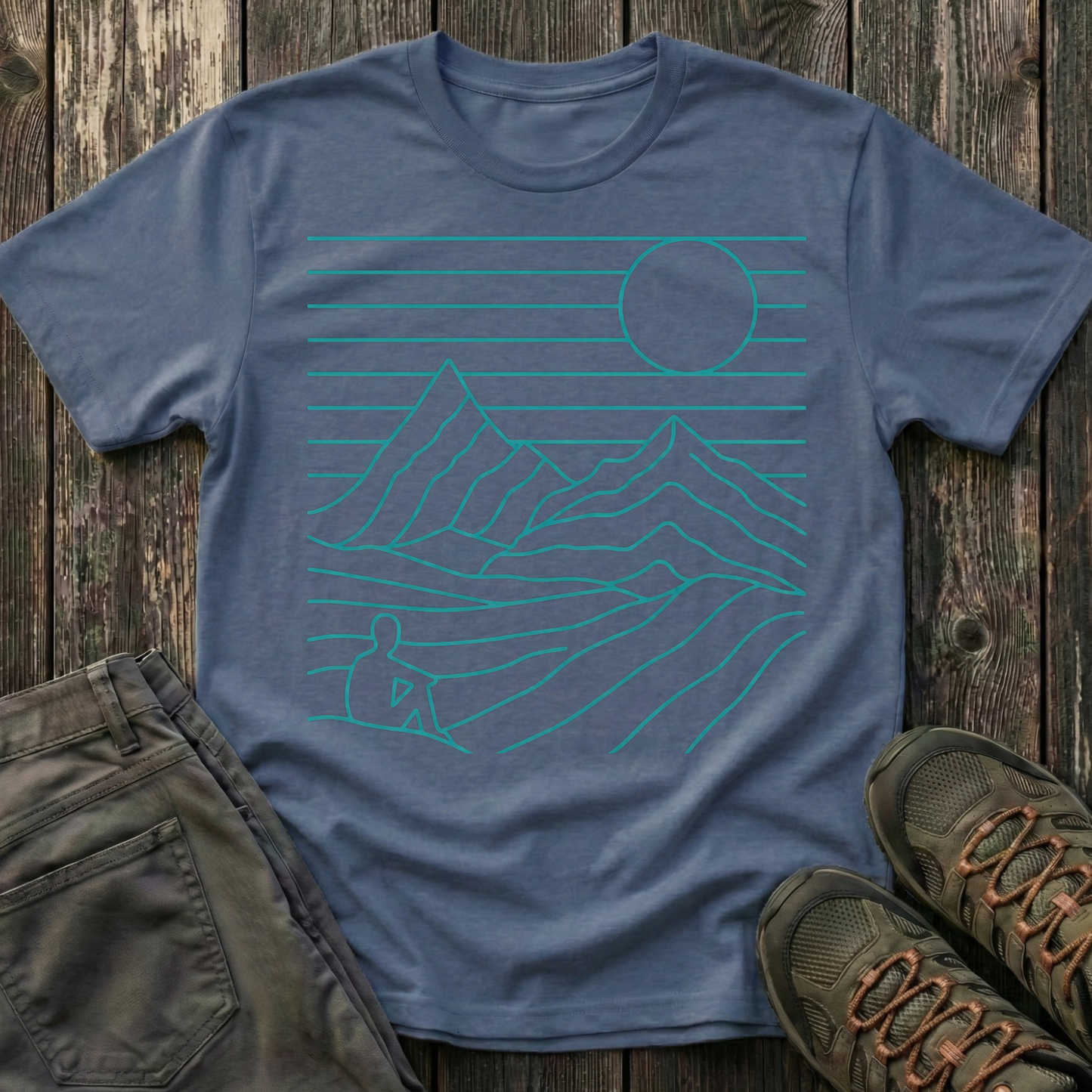 Lines of the Land T-shirt