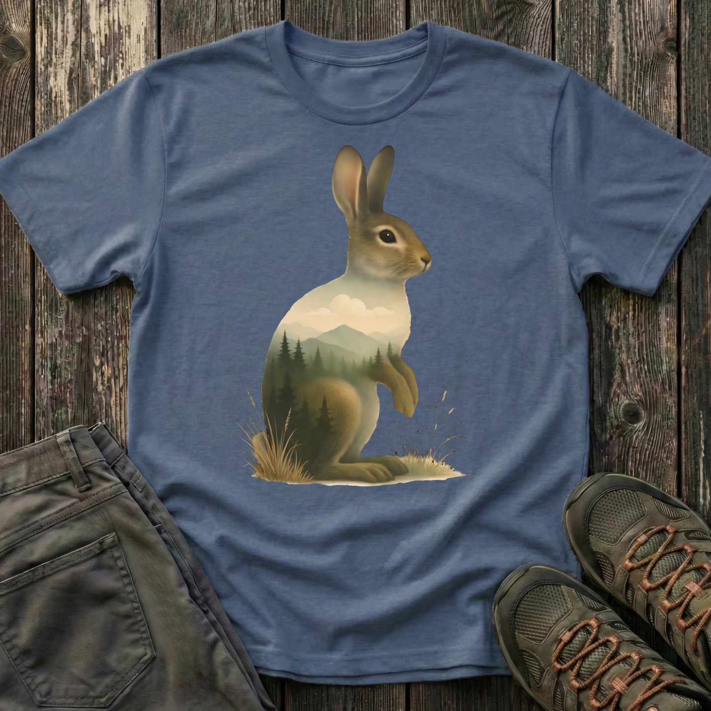 Rabbit Inner Landscape  T-shirt
