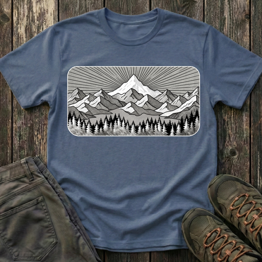 Sun Ray Peak Vintage T-shirt