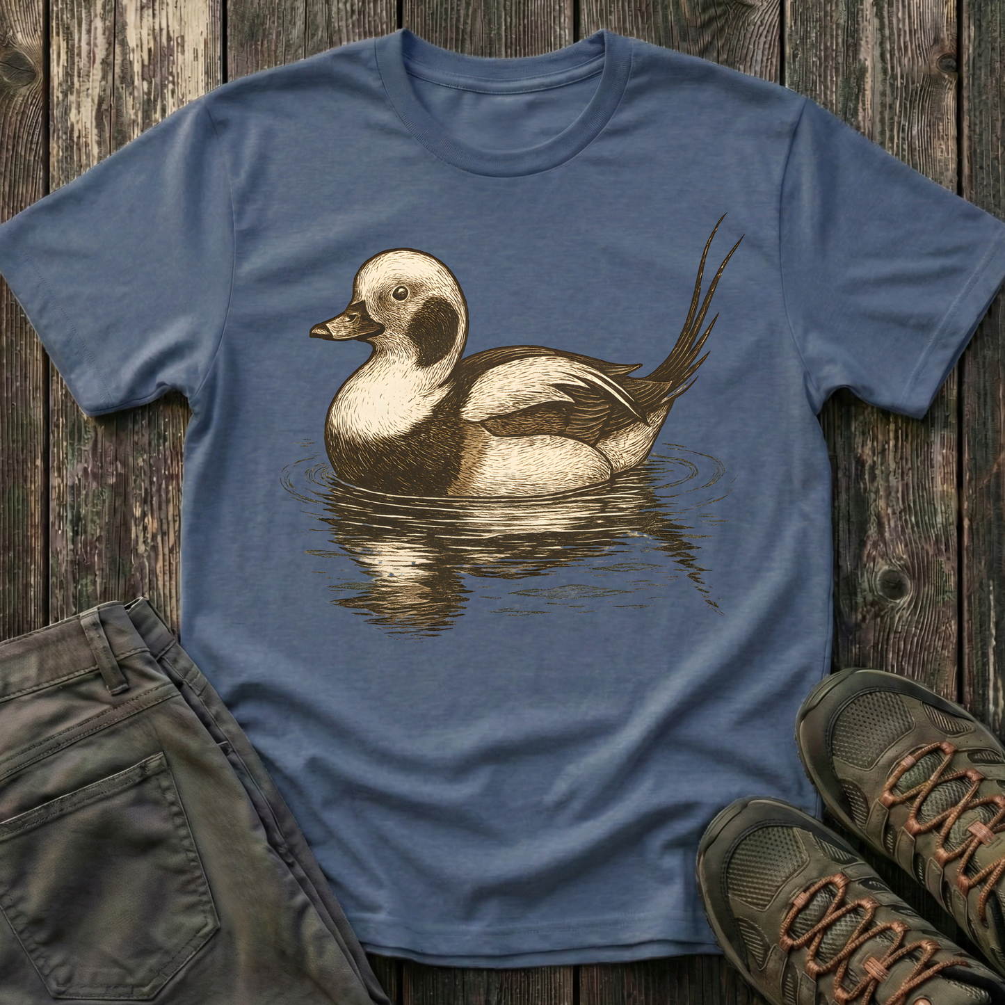 Duck Serenely Swimming T-shirt