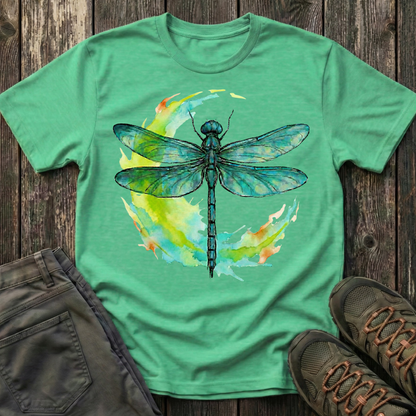 Dragonfly Moon Teal Splash