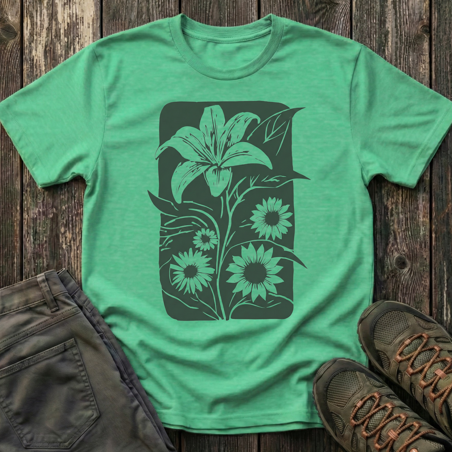 Lily and Friends Ink Print T-shirt