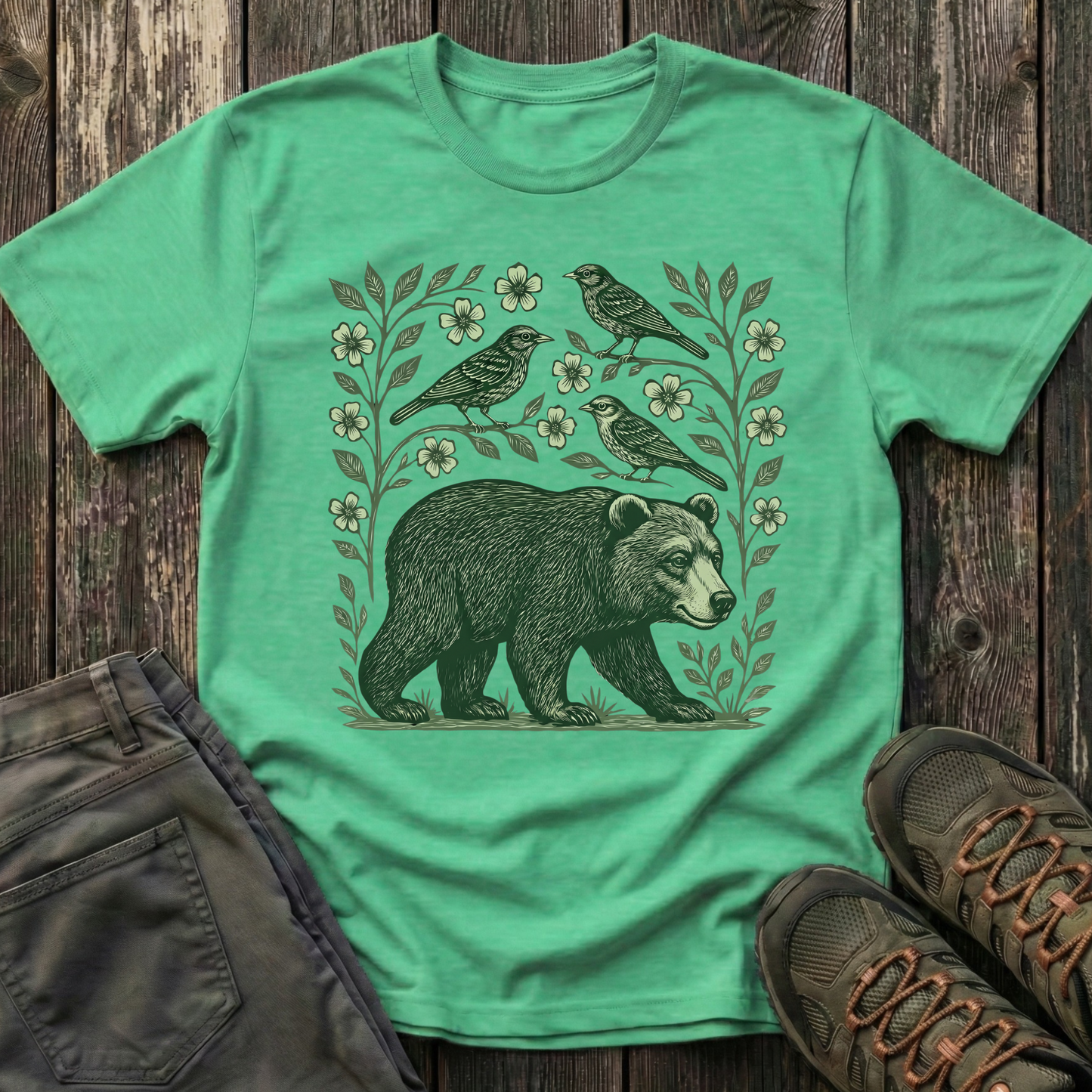 Forest Bear and Friends T-shirt