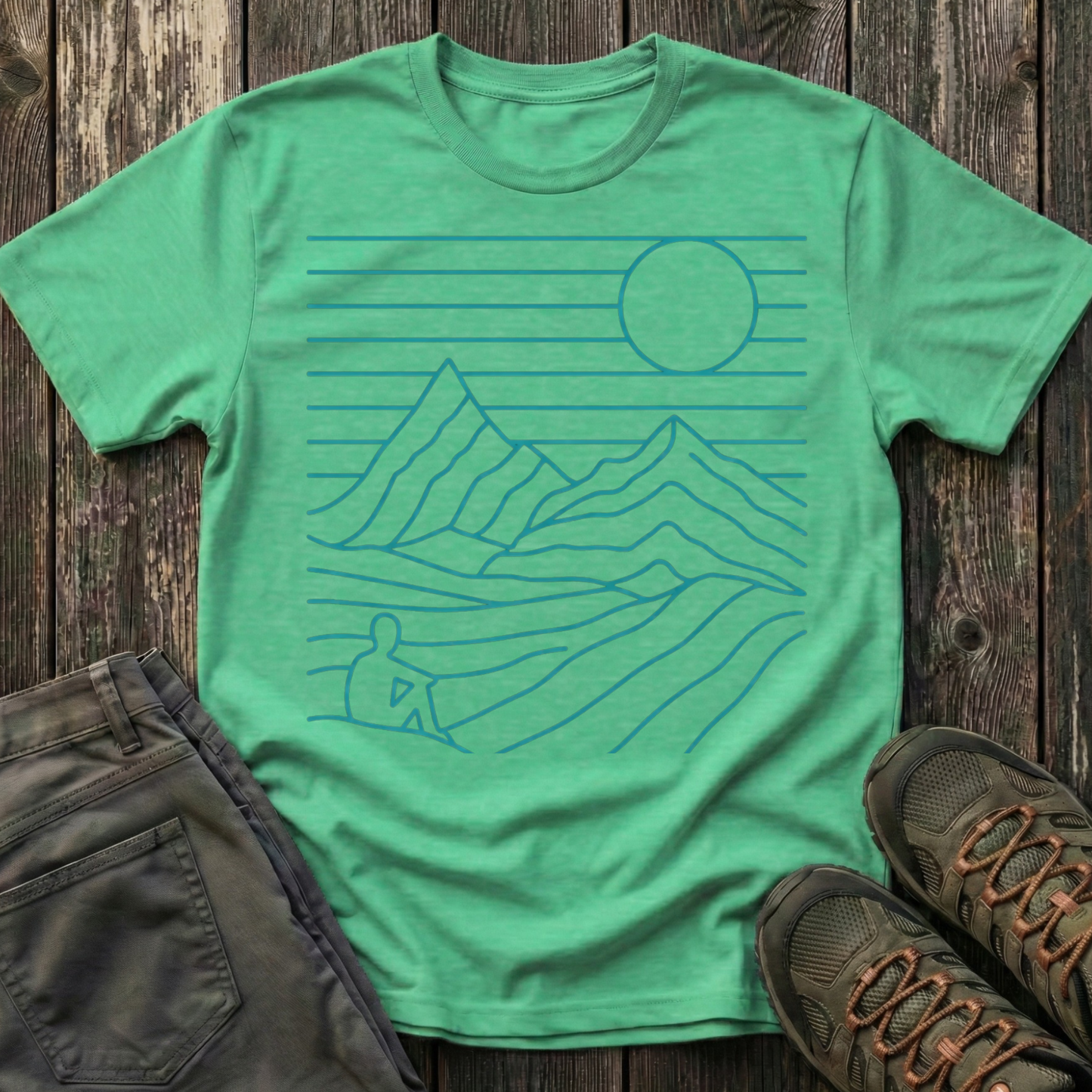 Lines of the Land T-shirt