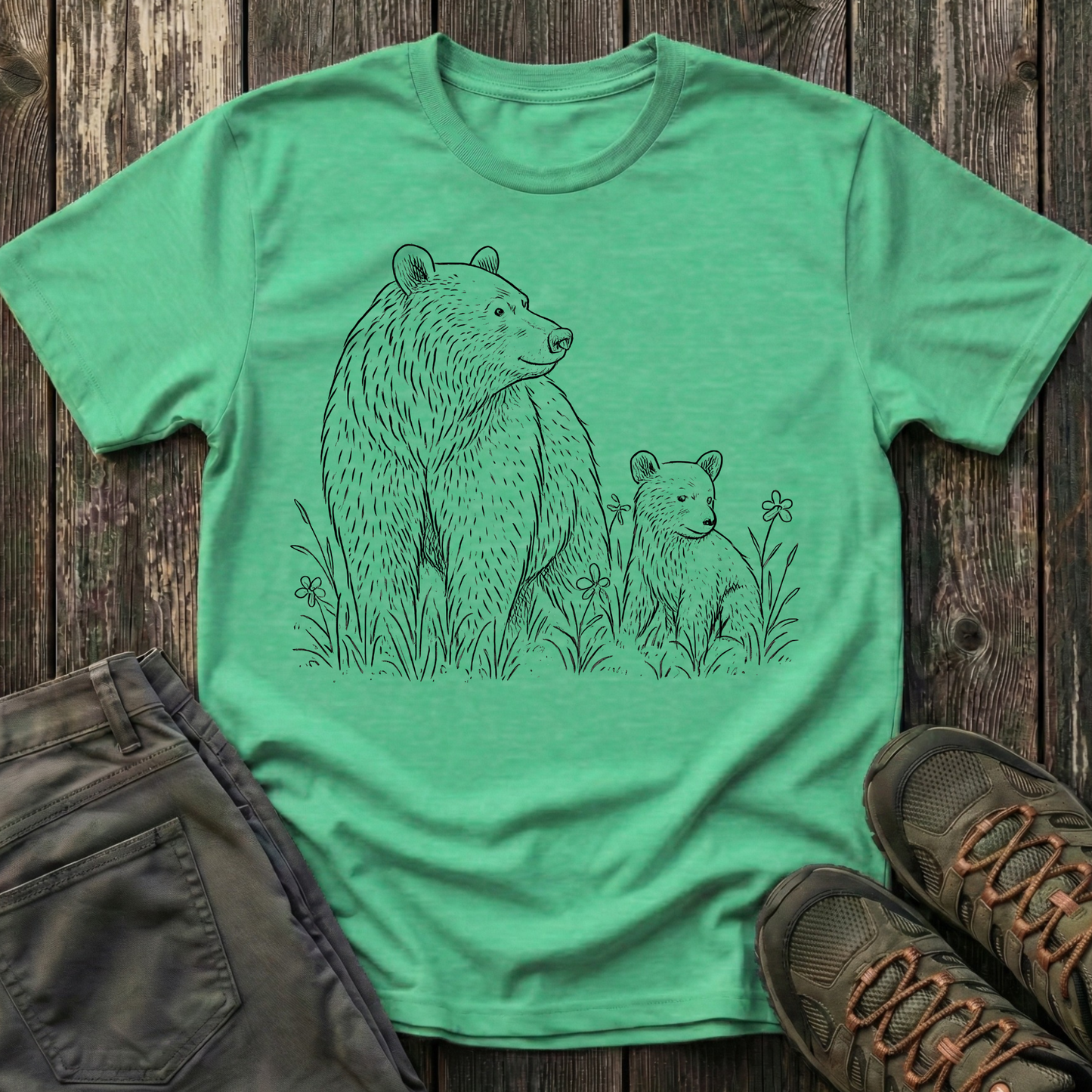 Mama and Cub Playtime T-shirt