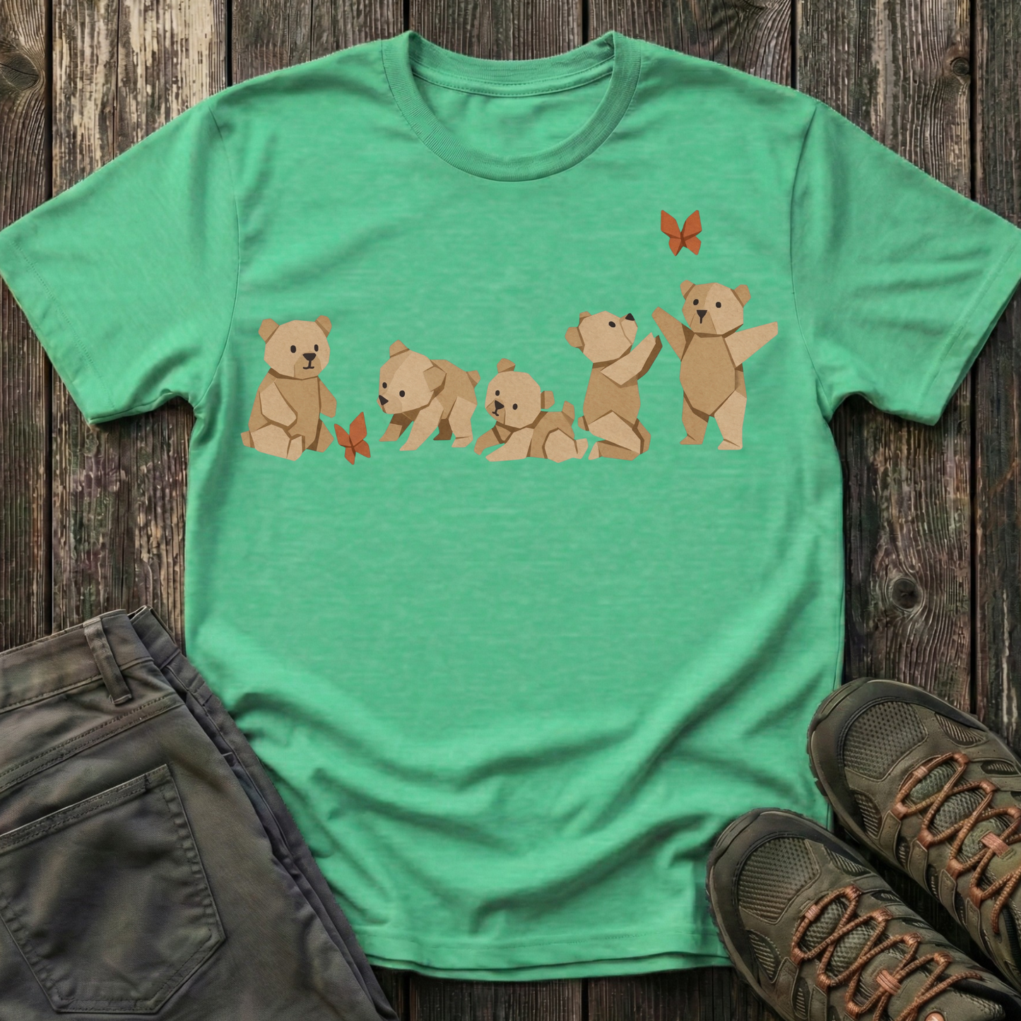 Origami Bears T-shirt