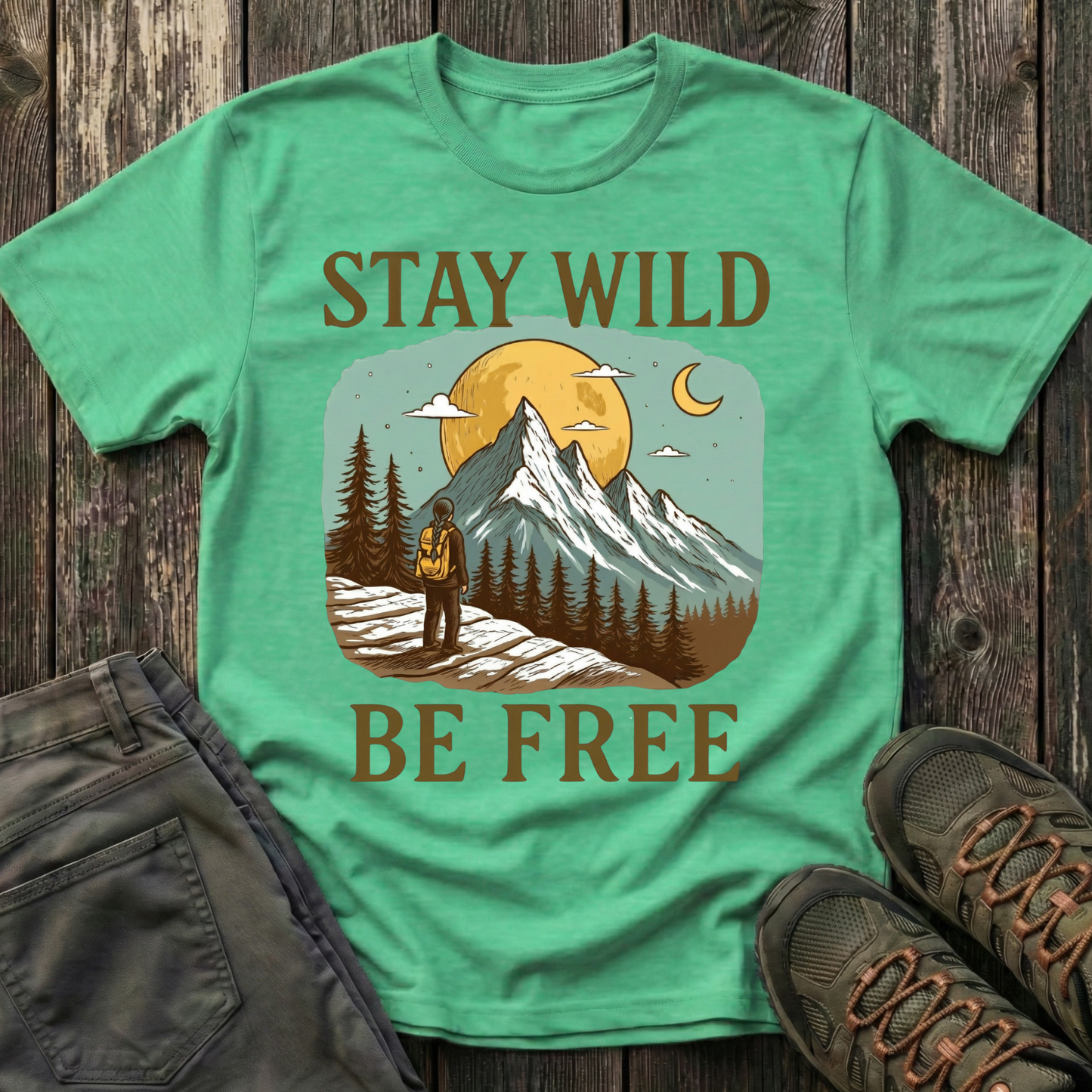 Stay Wild & Be Free Woman's T-shirt