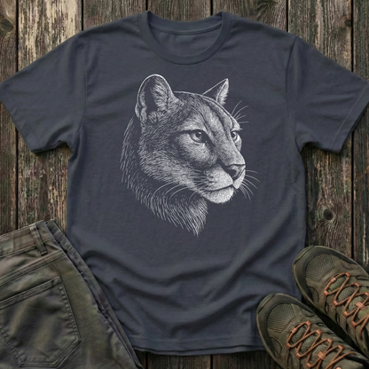 Mountain Lion Portrait T-shirt