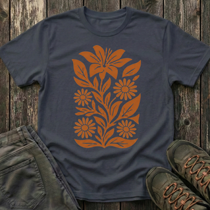 Daylily and Friends Ink Print T-shirt