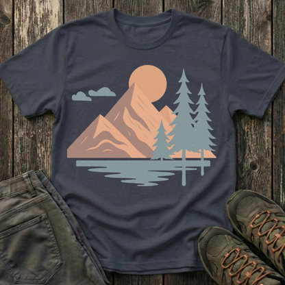 Mountain Landscape Serenity T-shirt