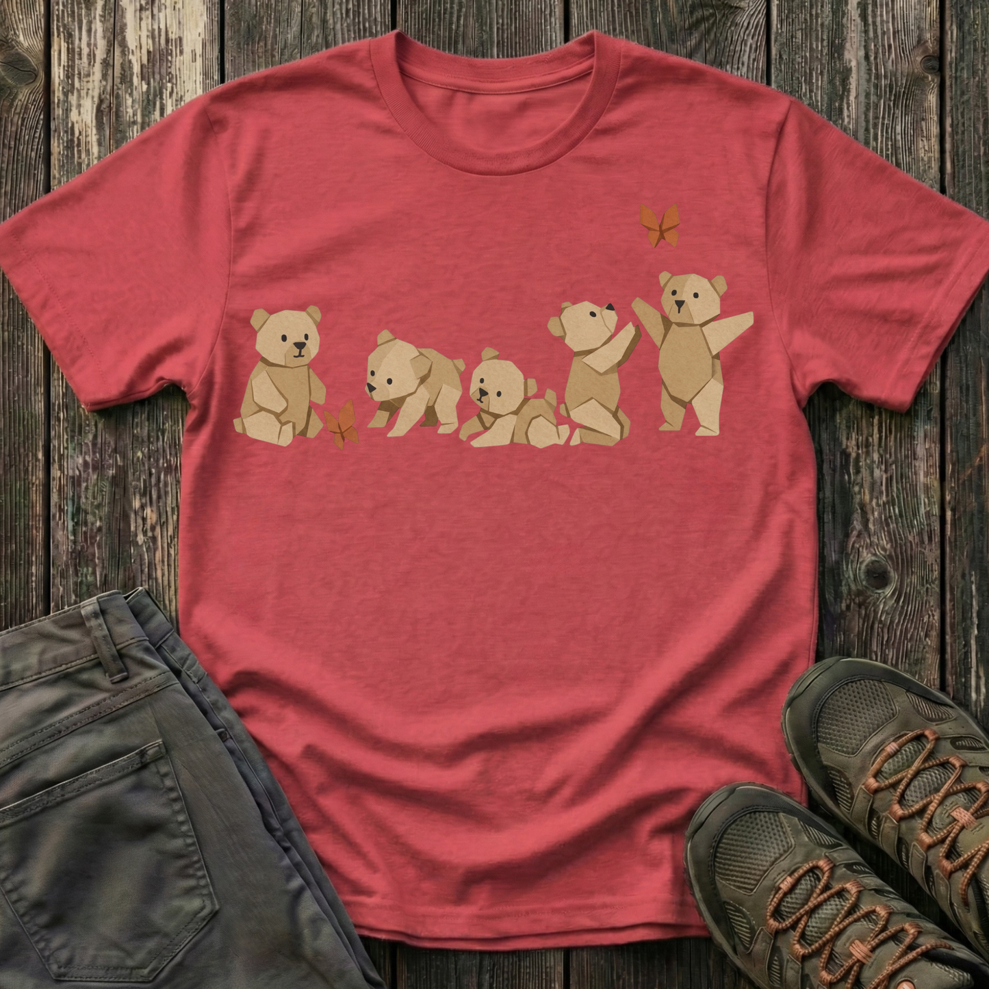 Origami Bears T-shirt