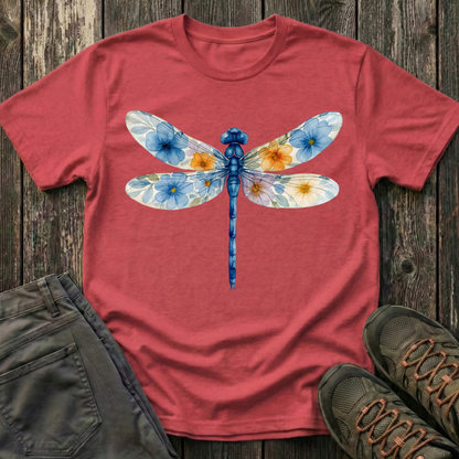 Dragonfly of Flowers T-shirt